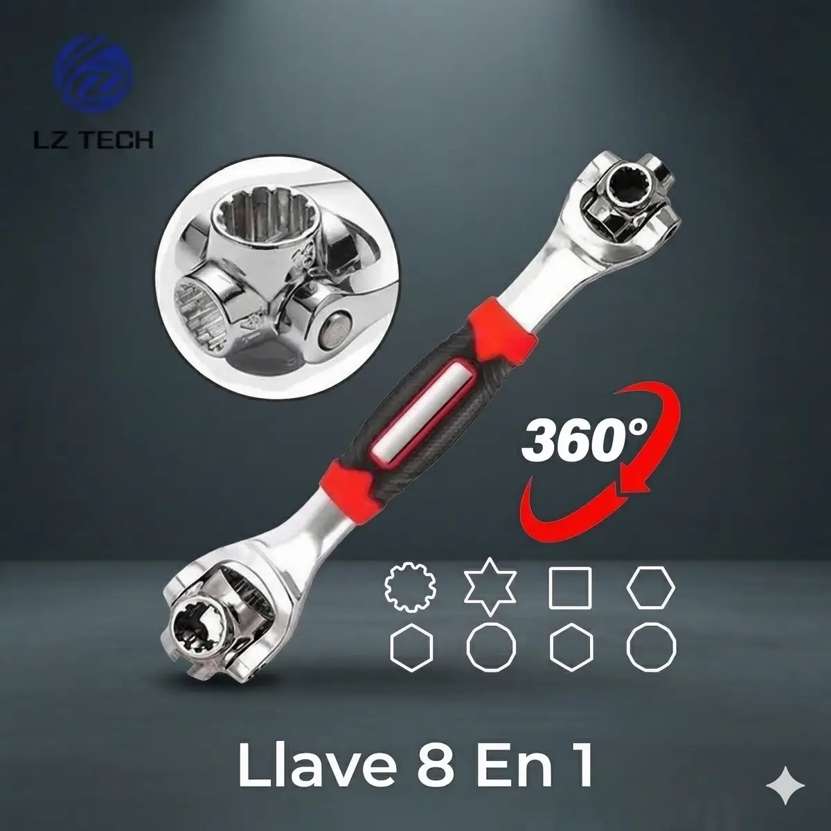 Llave 8 En 1
