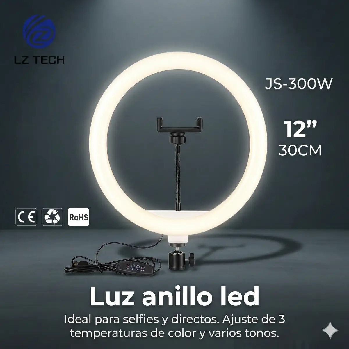 Luz Anillo Led