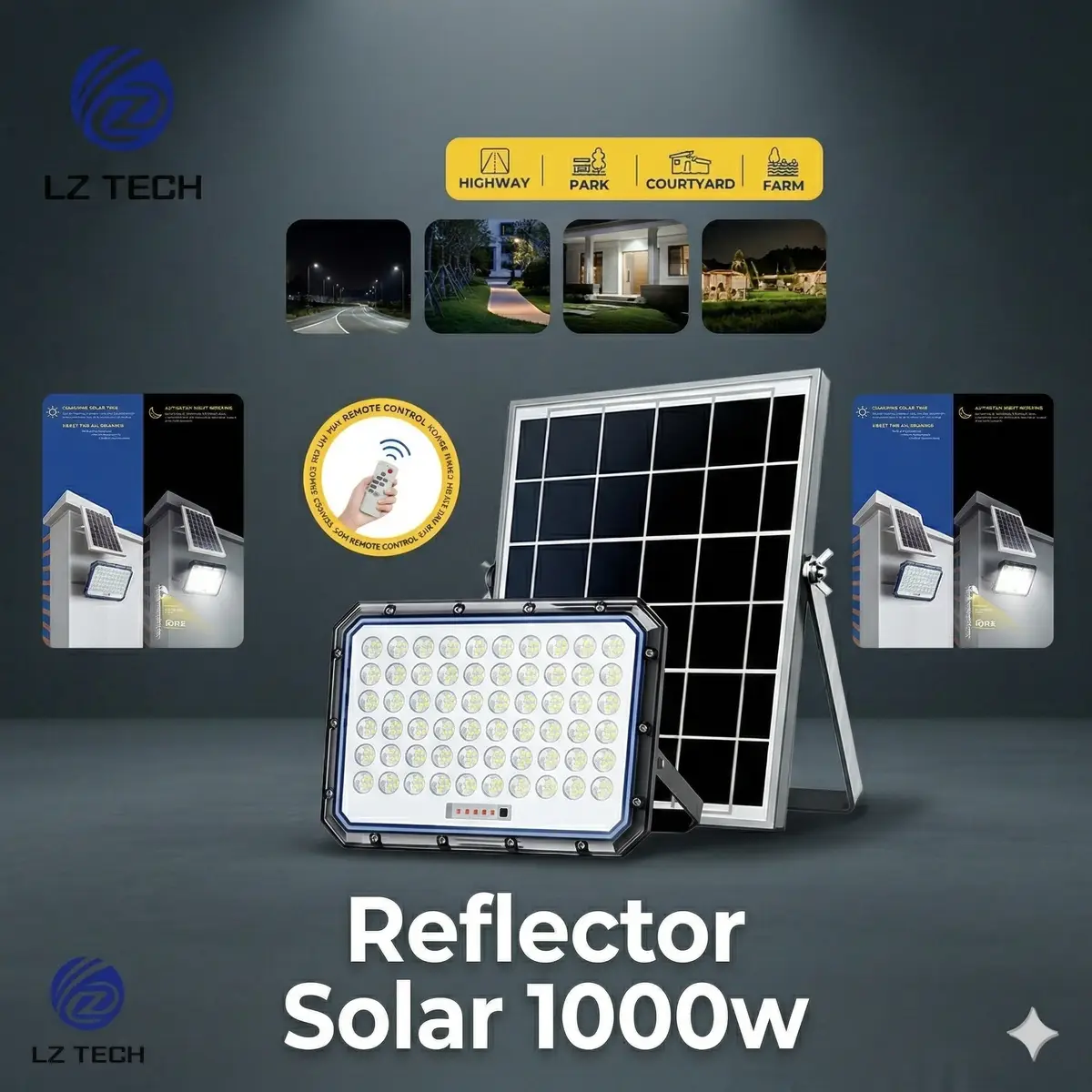 Reflector Solar 1000W